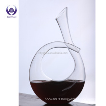 borosilicate glass products clear color glass wine decanter
